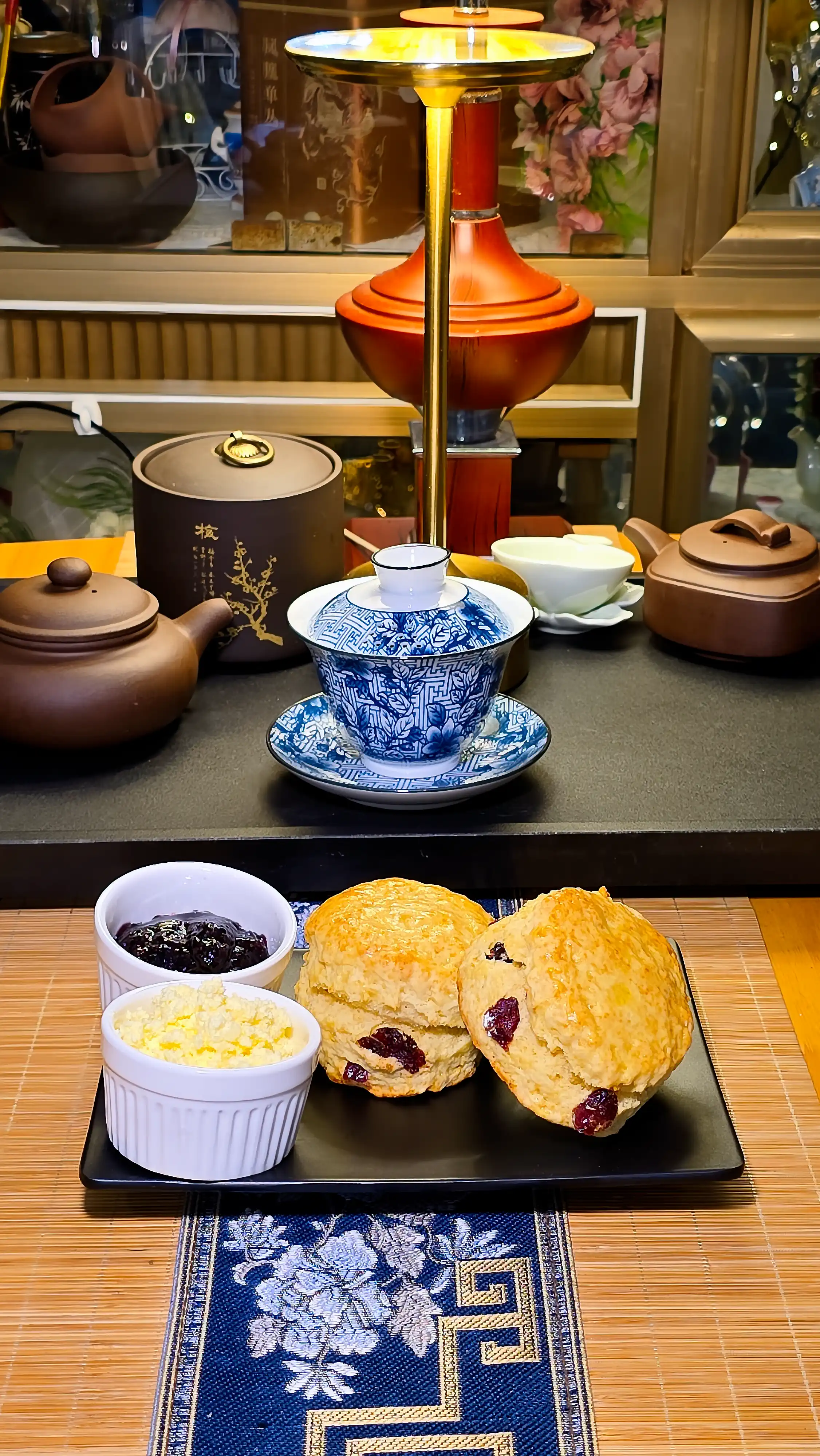Afternoon Tea for Family At The Windsor Tea House Ho Chi Minh City, Saigon, Vietnam