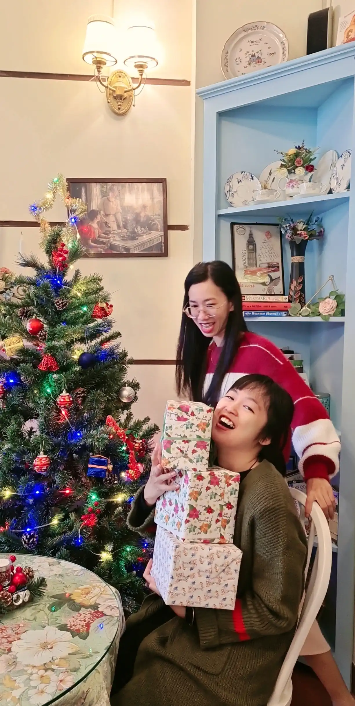 Afternoon Tea for Family At The Windsor Tea House Ho Chi Minh City, Saigon, Vietnam