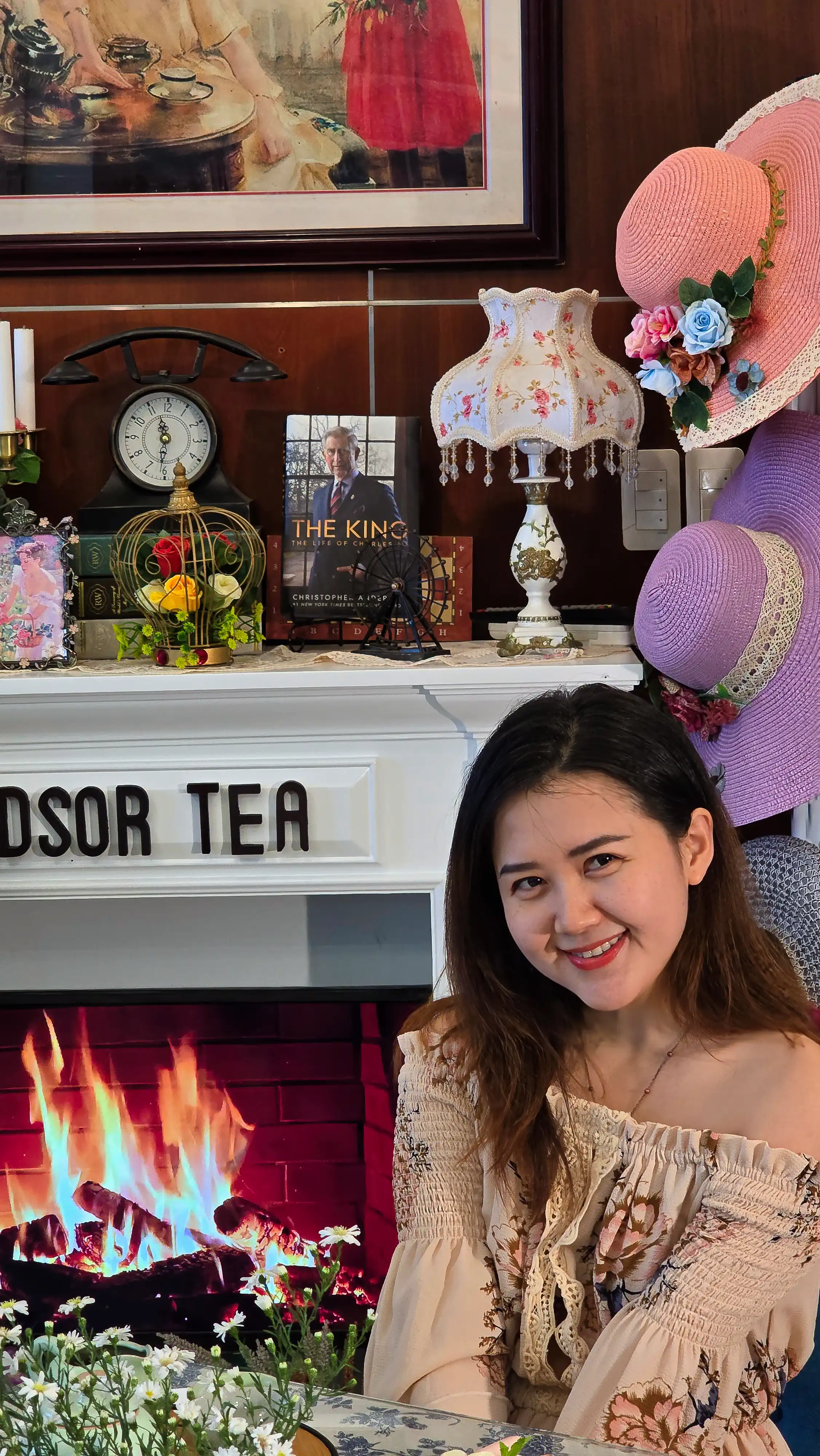 Afternoon Tea for Family At The Windsor Tea House Ho Chi Minh City, Saigon, Vietnam
