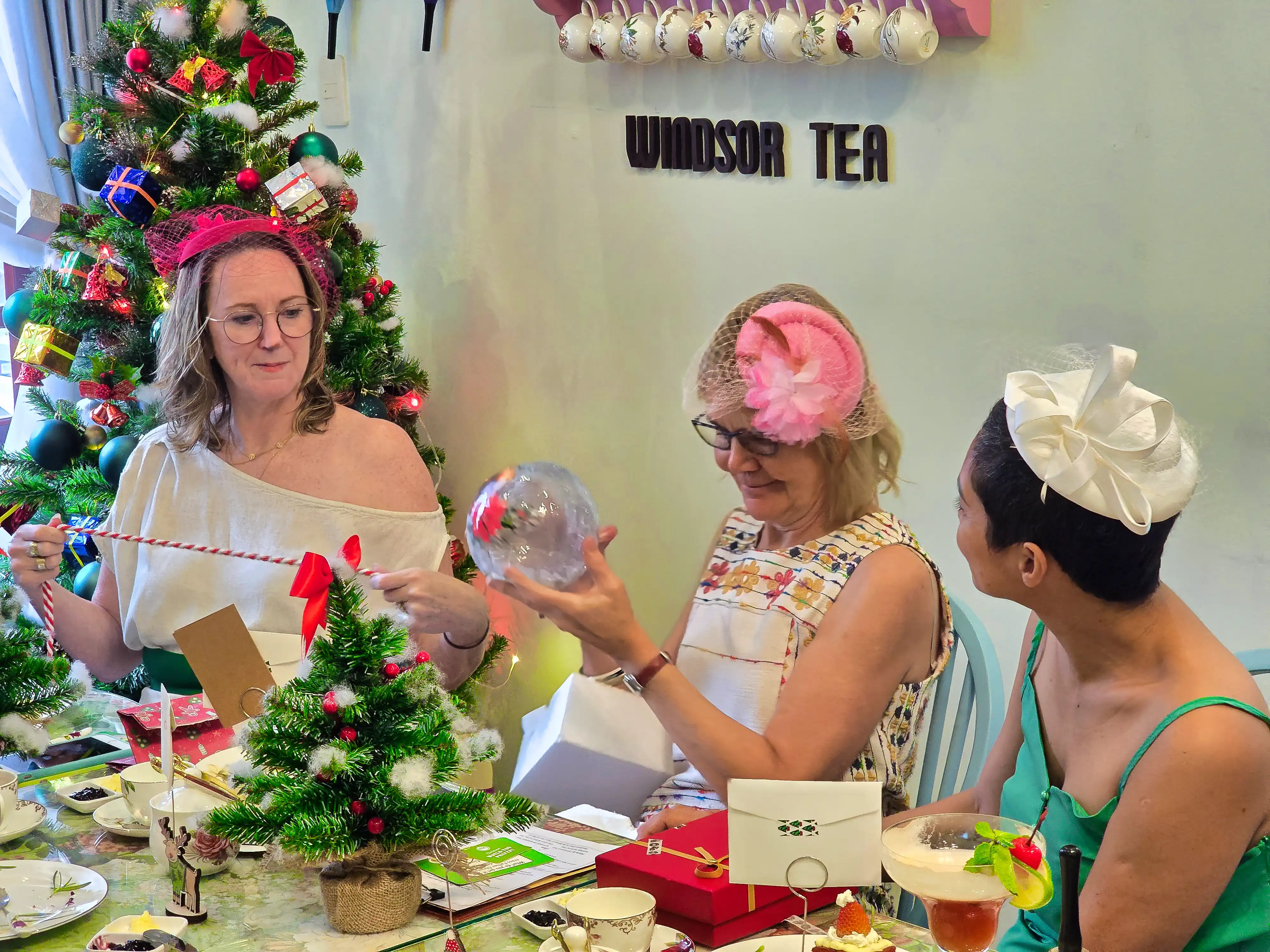 Afternoon Tea for Family At The Windsor Tea House Ho Chi Minh City, Saigon, Vietnam