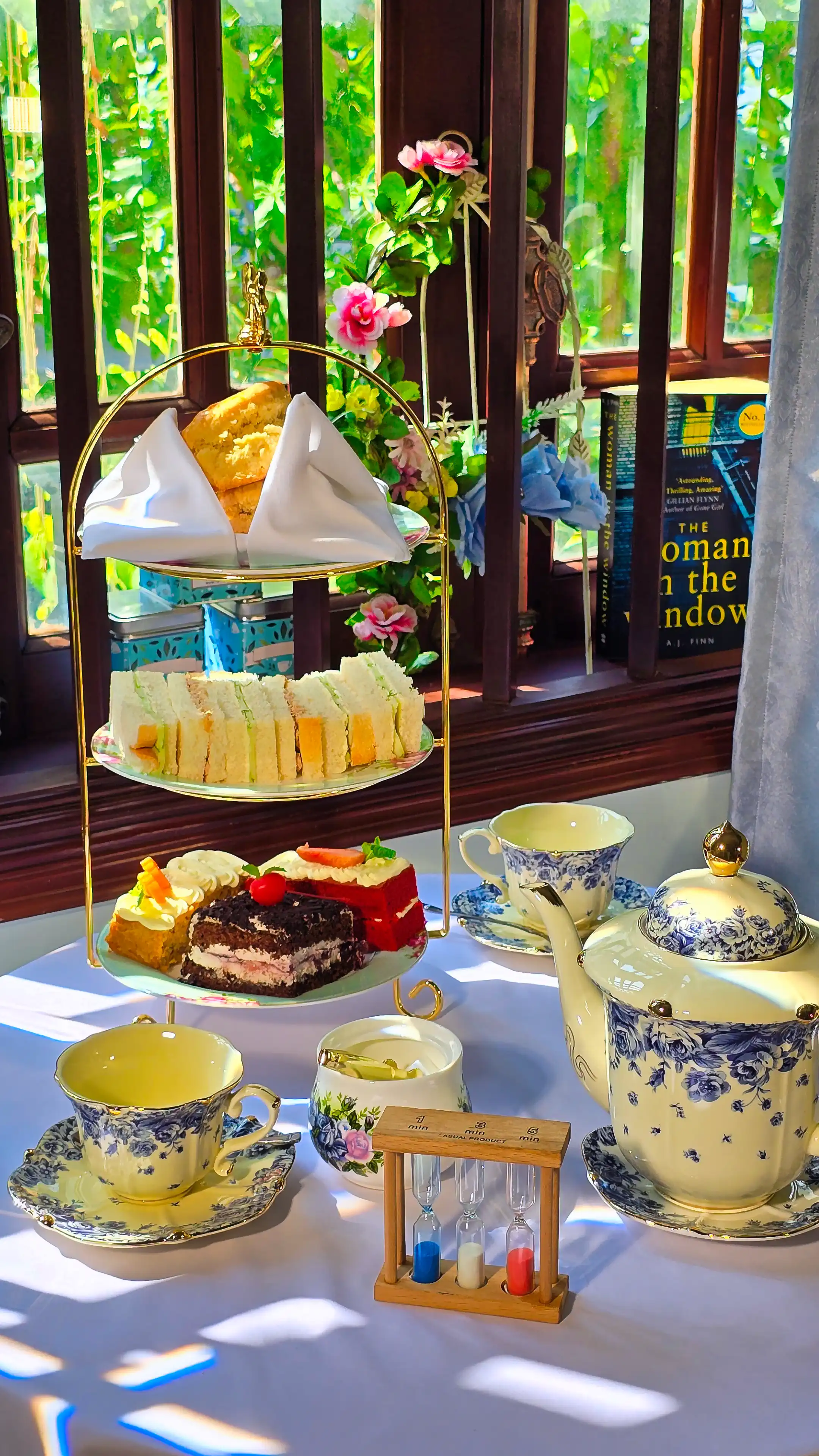 Afternoon Tea for Family At The Windsor Tea House Ho Chi Minh City, Saigon, Vietnam
